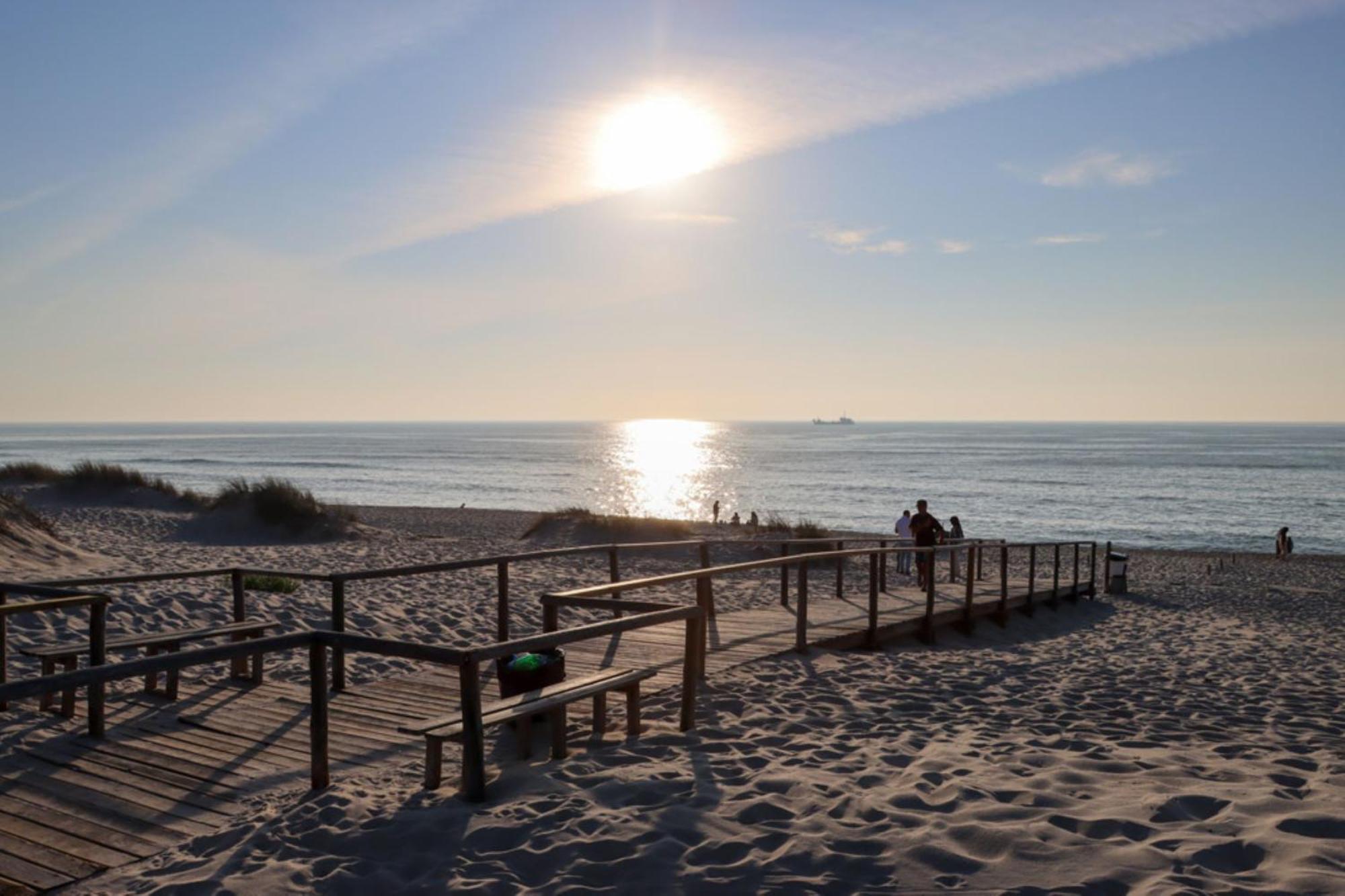 Beachfront Apartment T2 Costa Nova Surf Aveiro Gafanha da Encarnacao Dış mekan fotoğraf